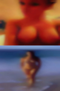 Big slut breast naked woman.